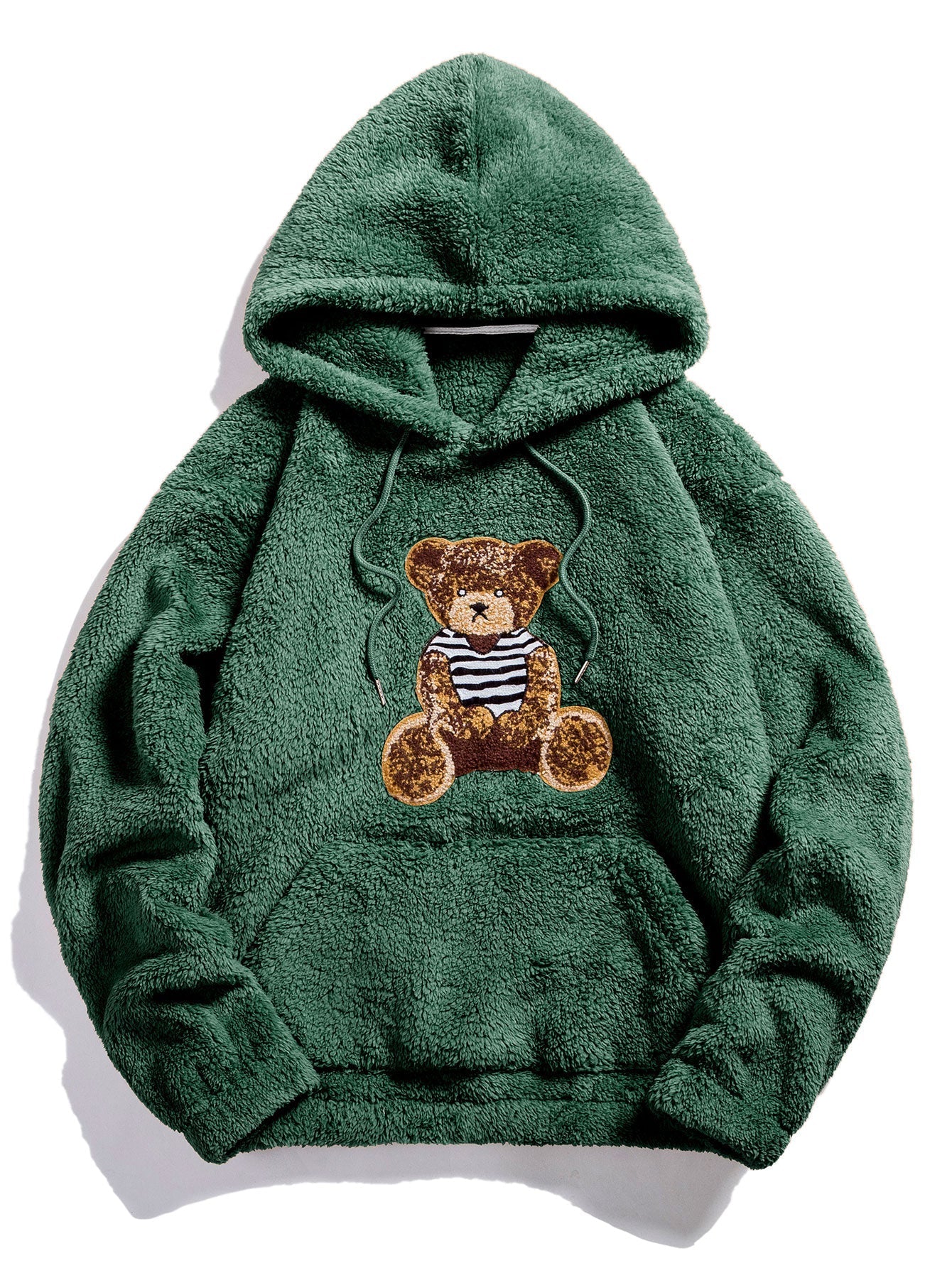 Sweat à capuche Teddy avec patch brodé ours