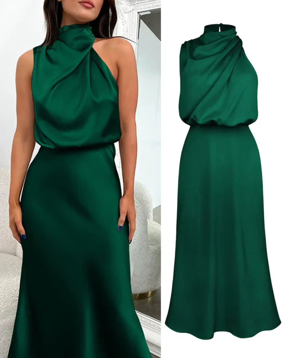 Saint - Tropez Robe de cocktail élégante