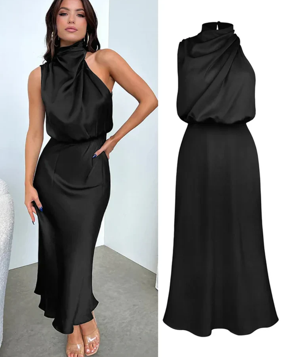 Saint - Tropez Robe de cocktail élégante