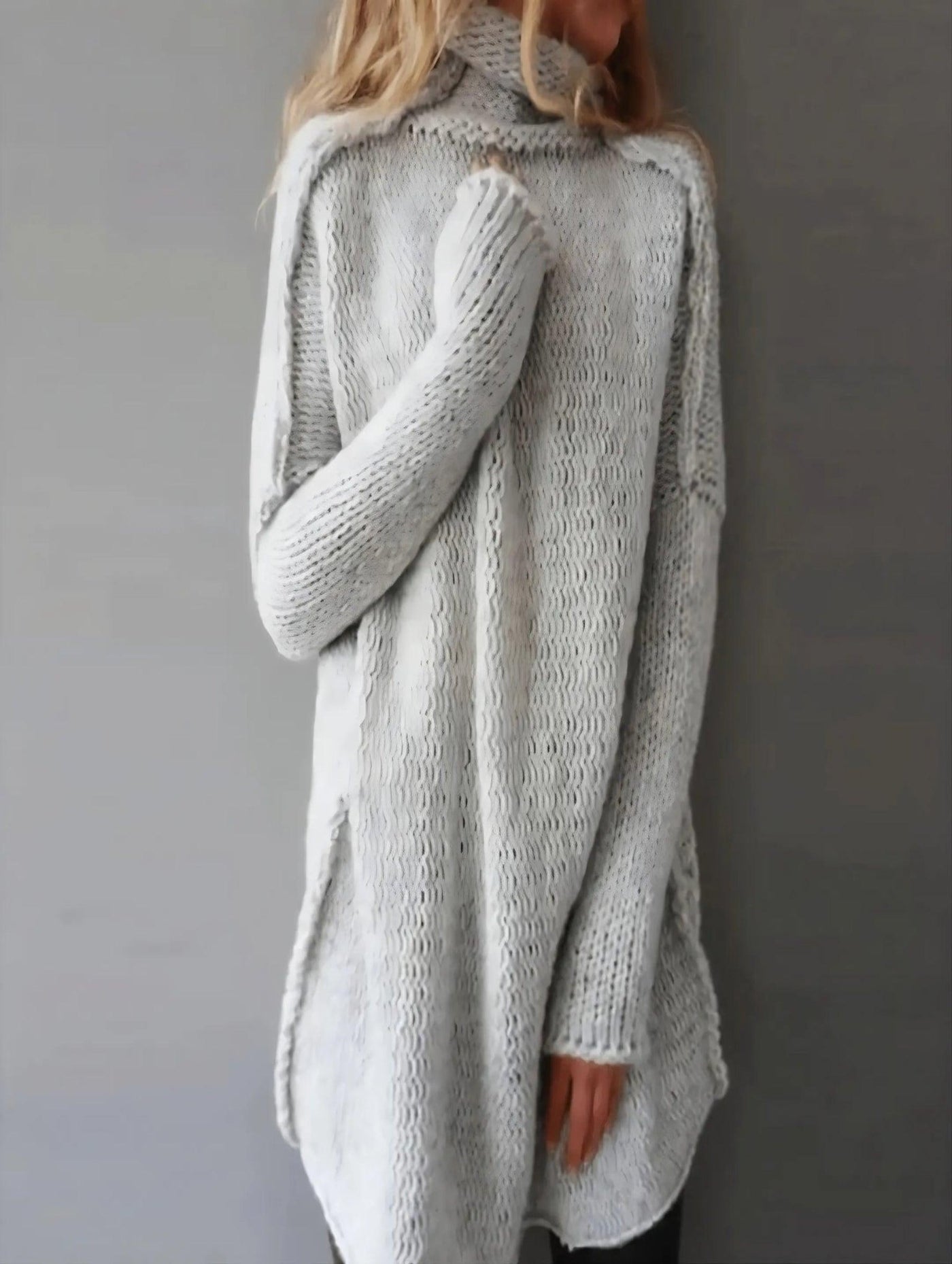 Fiorella™ | Pull tricoté main à motifs torsadés