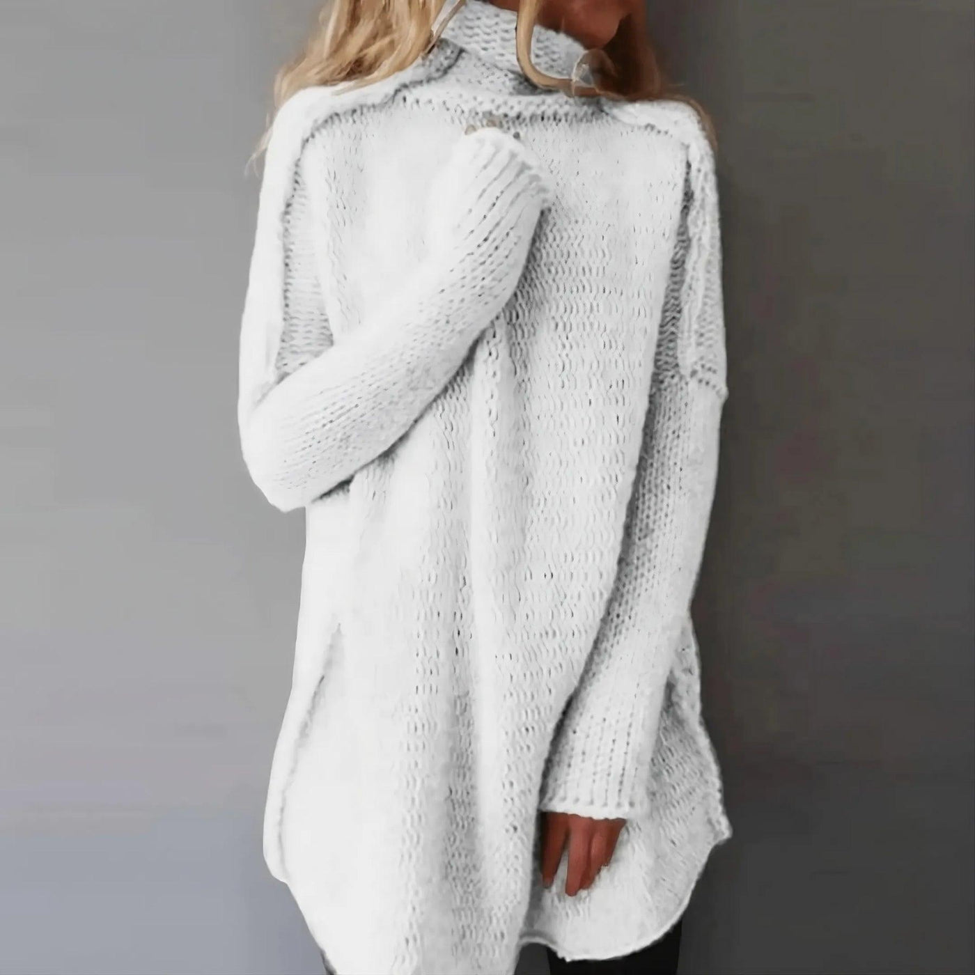 Fiorella™ | Pull tricoté main à motifs torsadés
