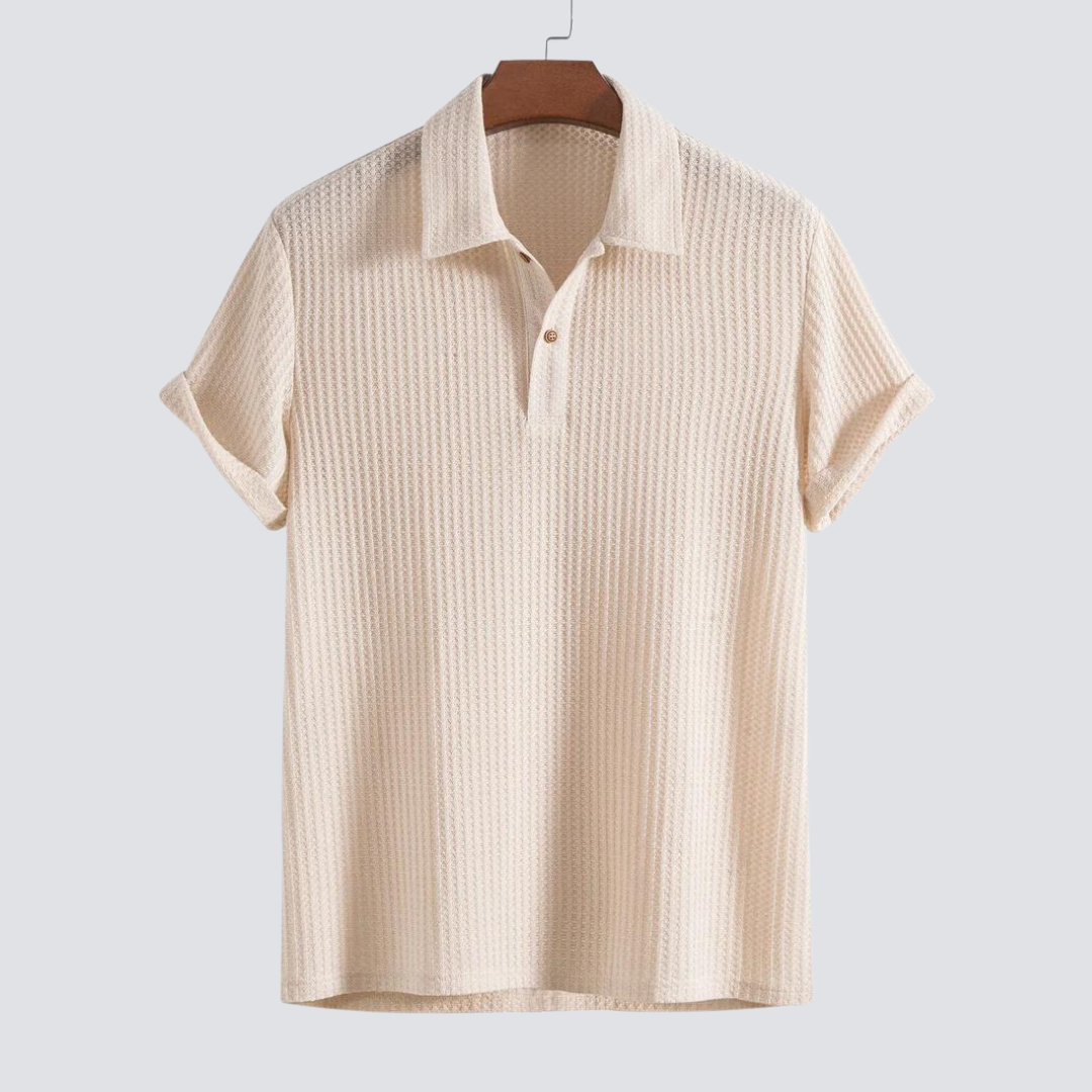 Polo gaufré Massimo