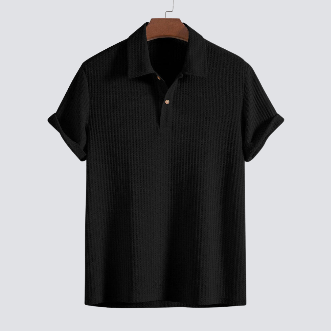 Polo gaufré Massimo
