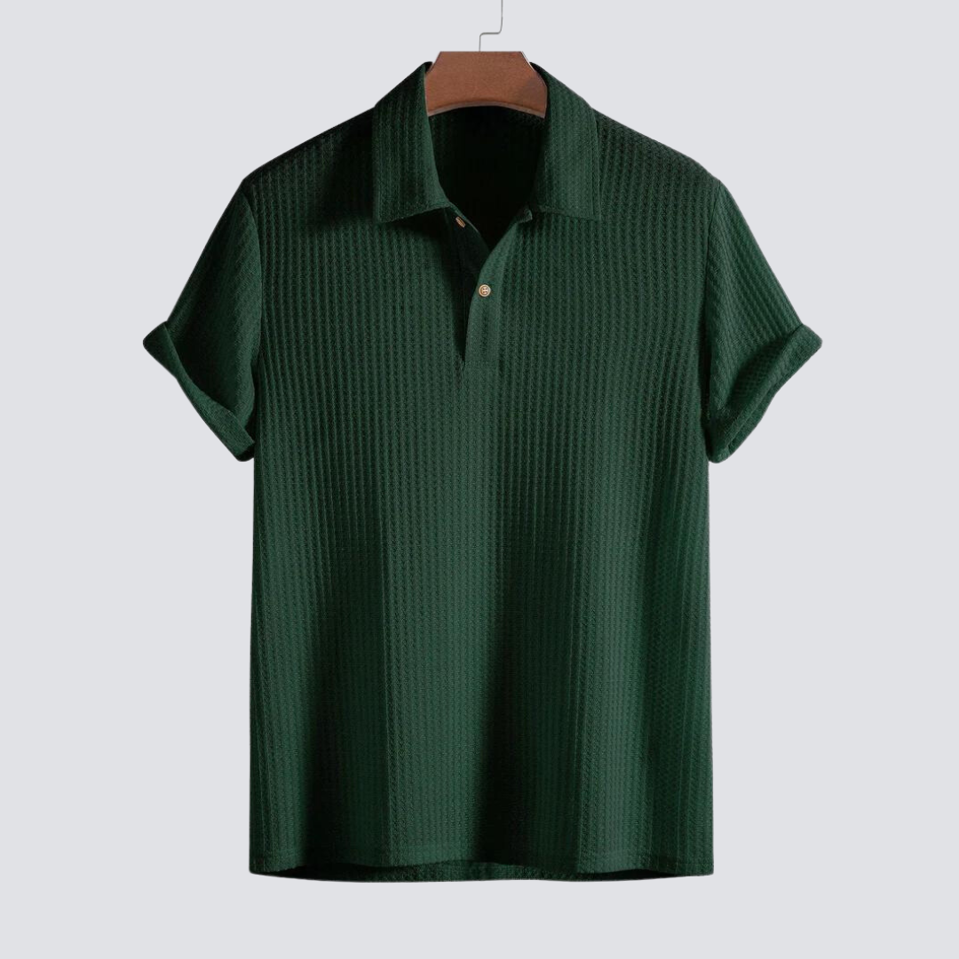 Polo gaufré Massimo