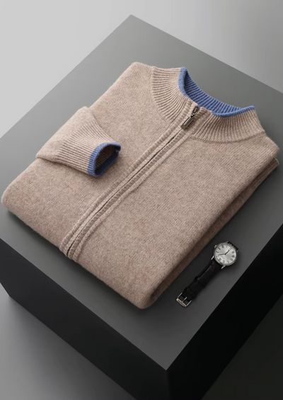 Mérinos | Cardigan zippé extrafin