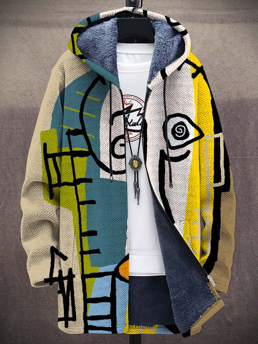 ELVA™ | Gilet avec imprimé artistique de luxe