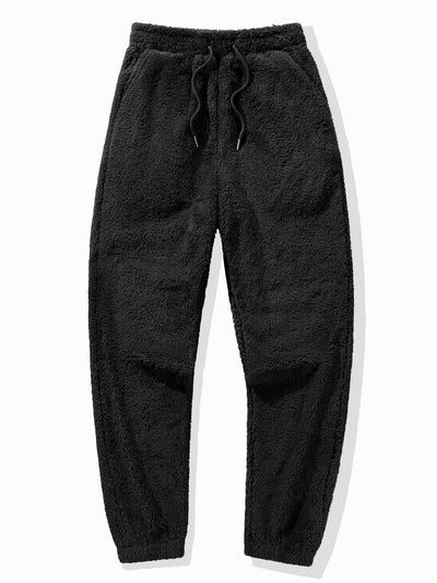 Sweat à capuche Teddy basique et pantalon de jogging Teddy