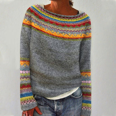 SILVIA | Pull rétro