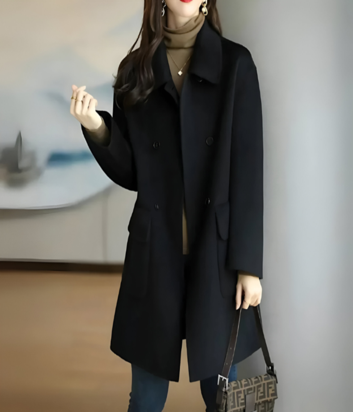 Julie | Manteau de cérémonie élégant