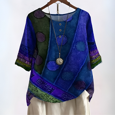 Gaia - Chemise bohème douce et flatteuse