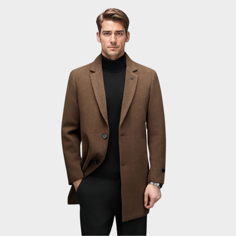 SILVIO | PARDESSUS EN LAINE