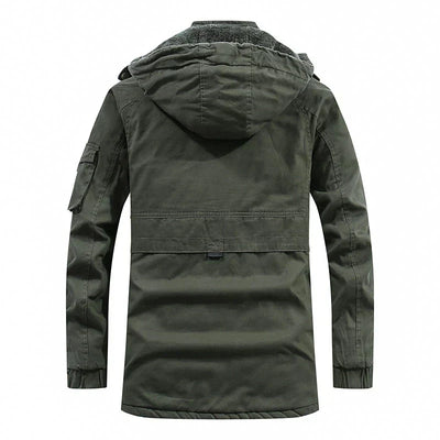 Sebastian - Veste polaire chaude à capuche pour homme