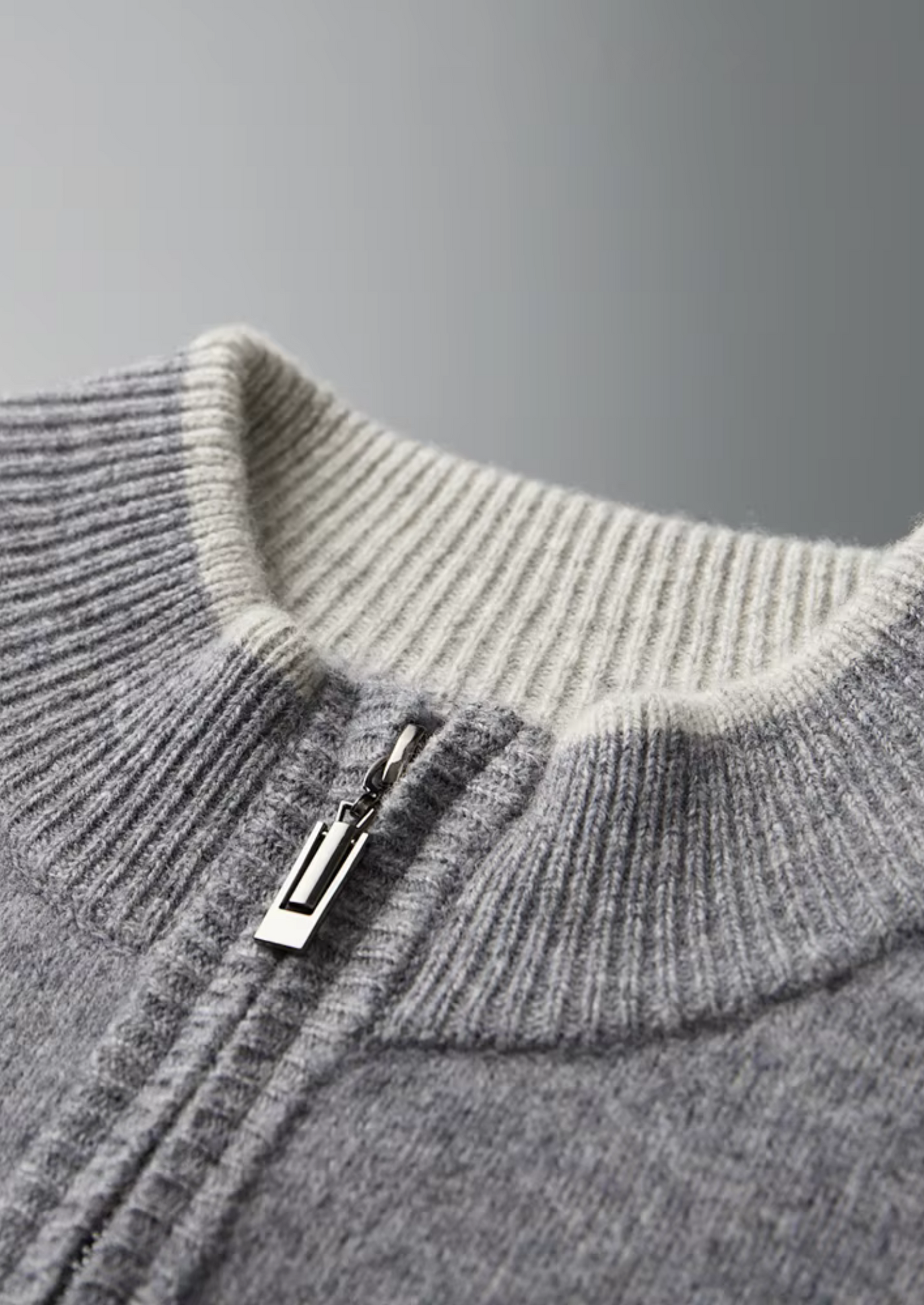 Mérinos | Cardigan zippé extrafin