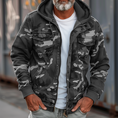 Sami | Veste à motif camouflage