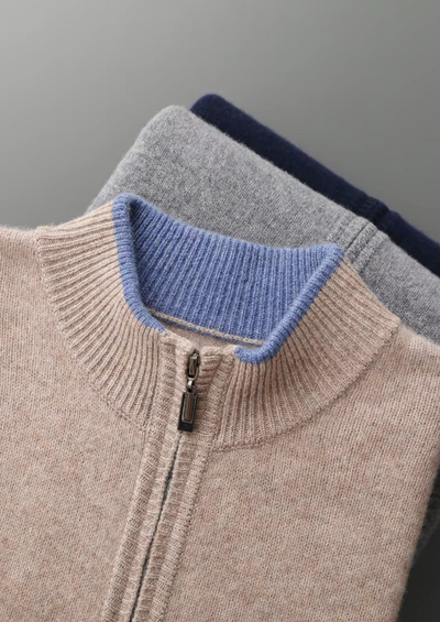 Mérinos | Cardigan zippé extrafin