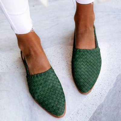Arielle-Claire™ | Sandales basses faites main
