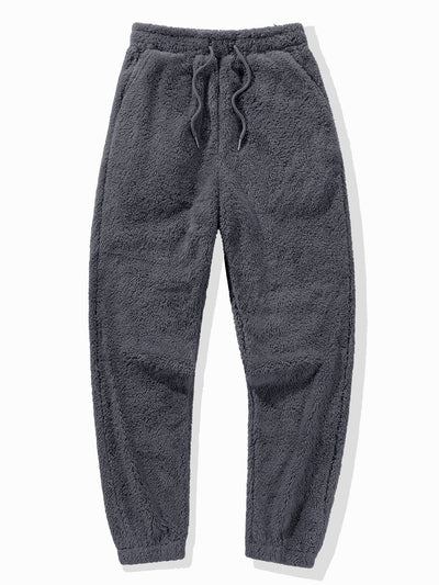 Sweat à capuche Teddy basique et pantalon de jogging Teddy