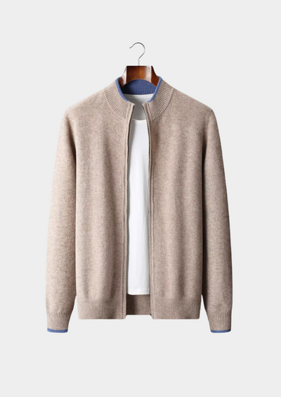Mérinos | Cardigan zippé extrafin