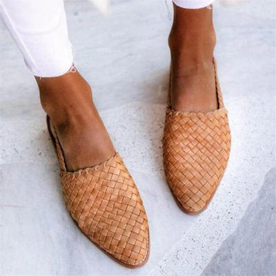 Arielle-Claire™ | Sandales basses faites main