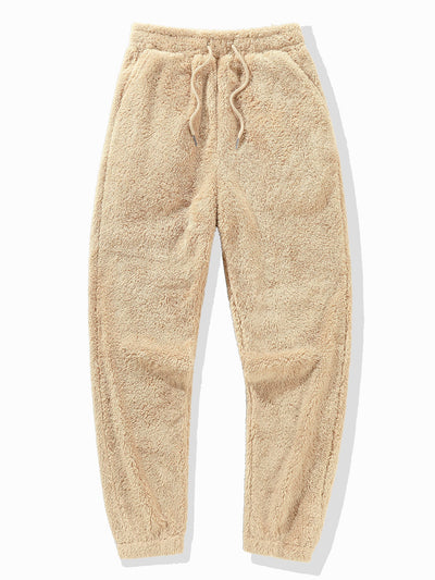 Sweat à capuche Teddy basique et pantalon de jogging Teddy