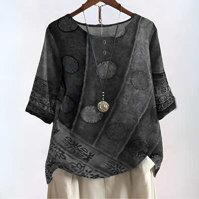 Gaia - Chemise bohème douce et flatteuse