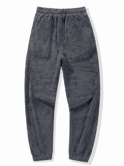 Sweat à capuche Teddy basique et pantalon de jogging Teddy