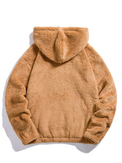 Sweat à capuche Teddy avec patch brodé ours