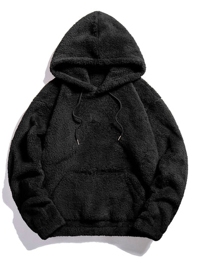 Sweat à capuche Teddy basique et pantalon de jogging Teddy