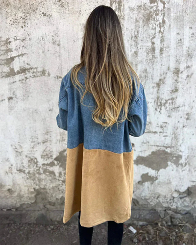 Astrid™ | Manteau en jean pour femme