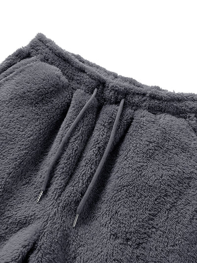 Sweat à capuche Teddy basique et pantalon de jogging Teddy