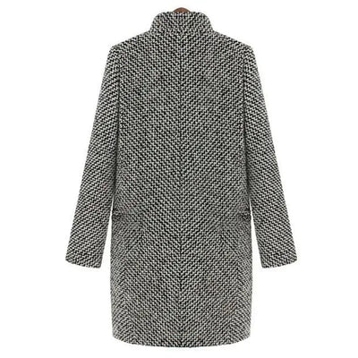 Cheska | Manteau long en laine 
