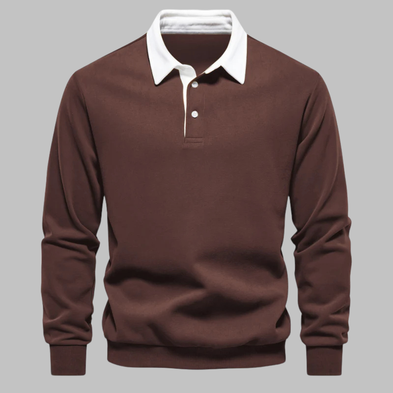 Andrew | Polo Collar Sweater