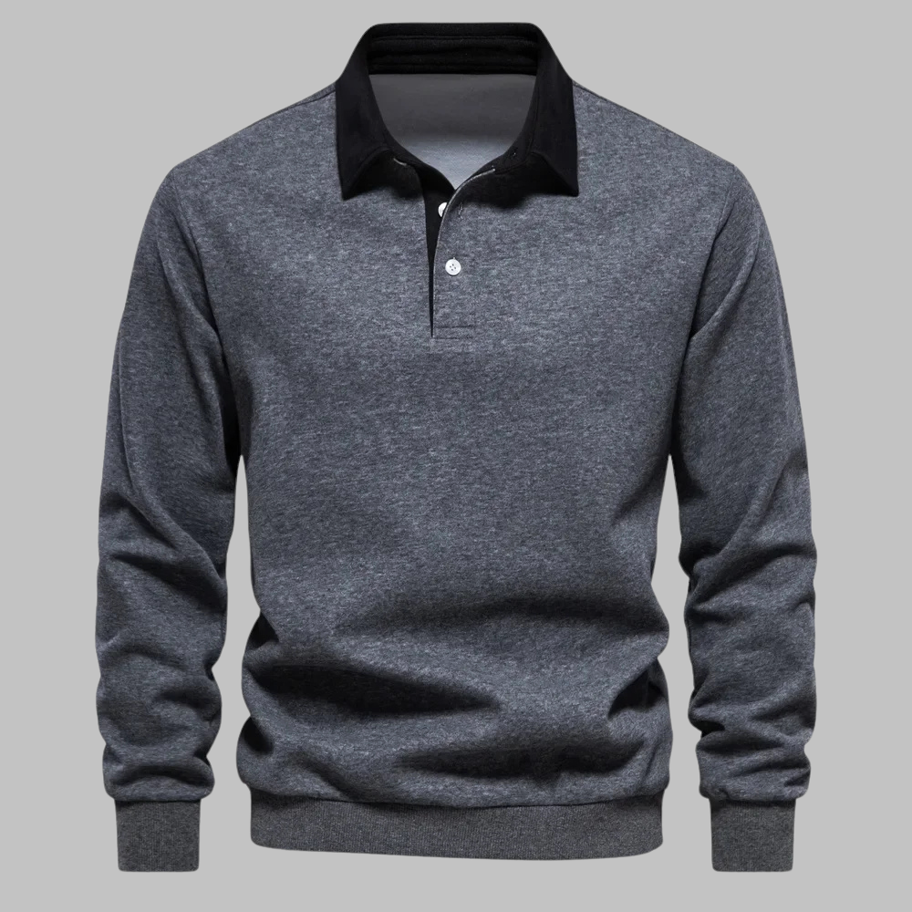 Andrew | Polo Collar Sweater