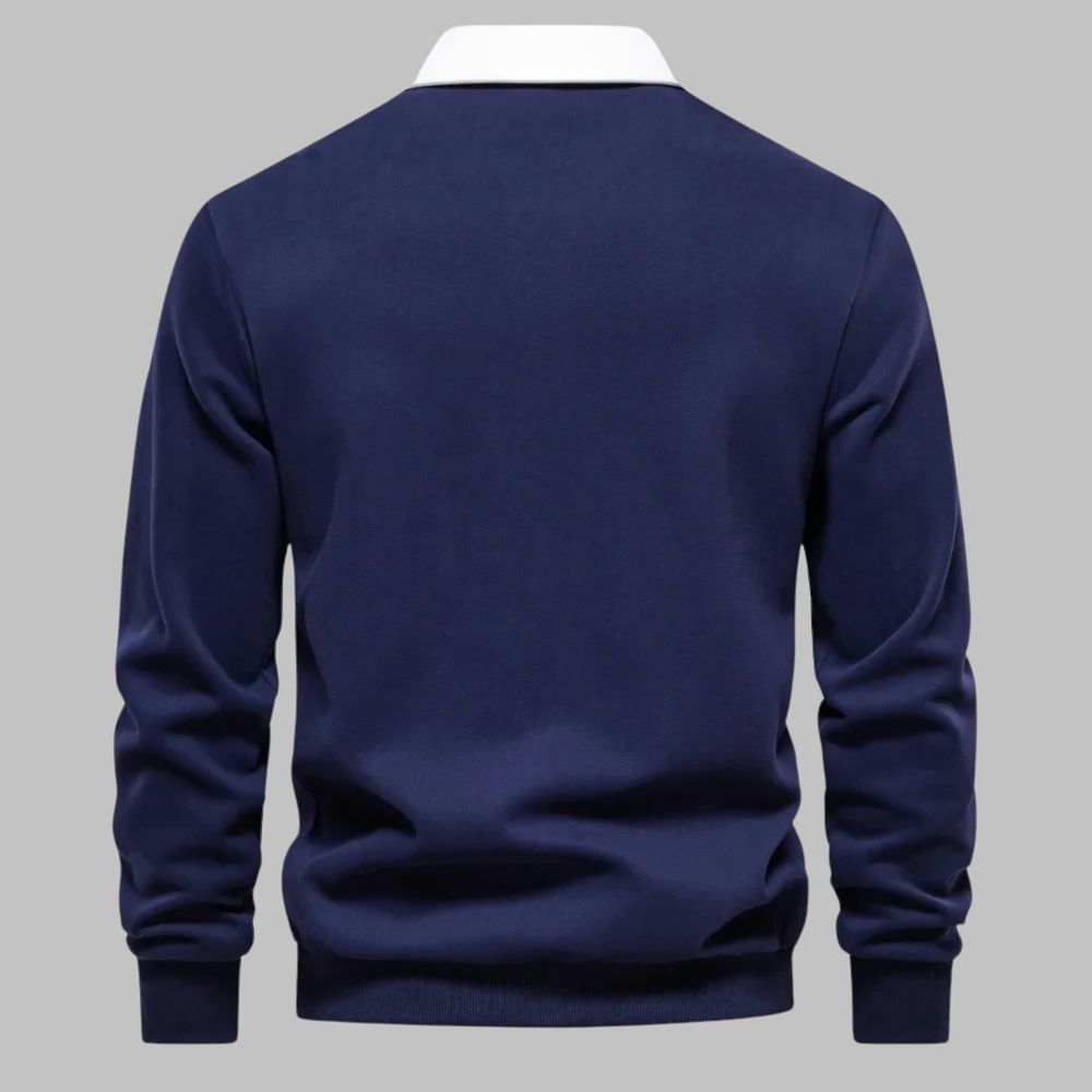Andrew | Polo Collar Sweater