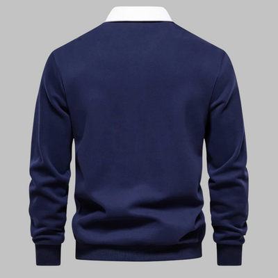 Andrew | Polo Collar Sweater
