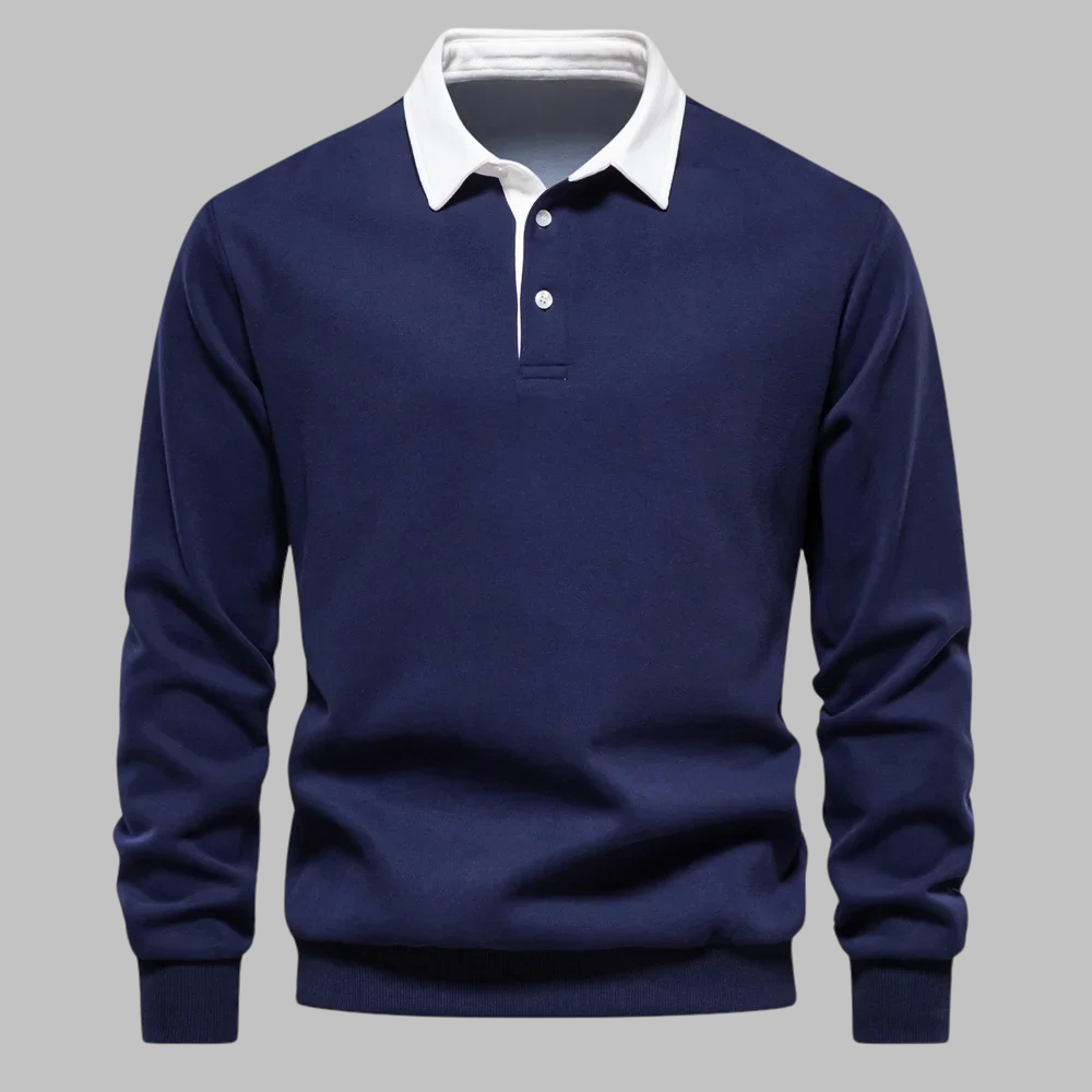 Andrew | Polo Collar Sweater