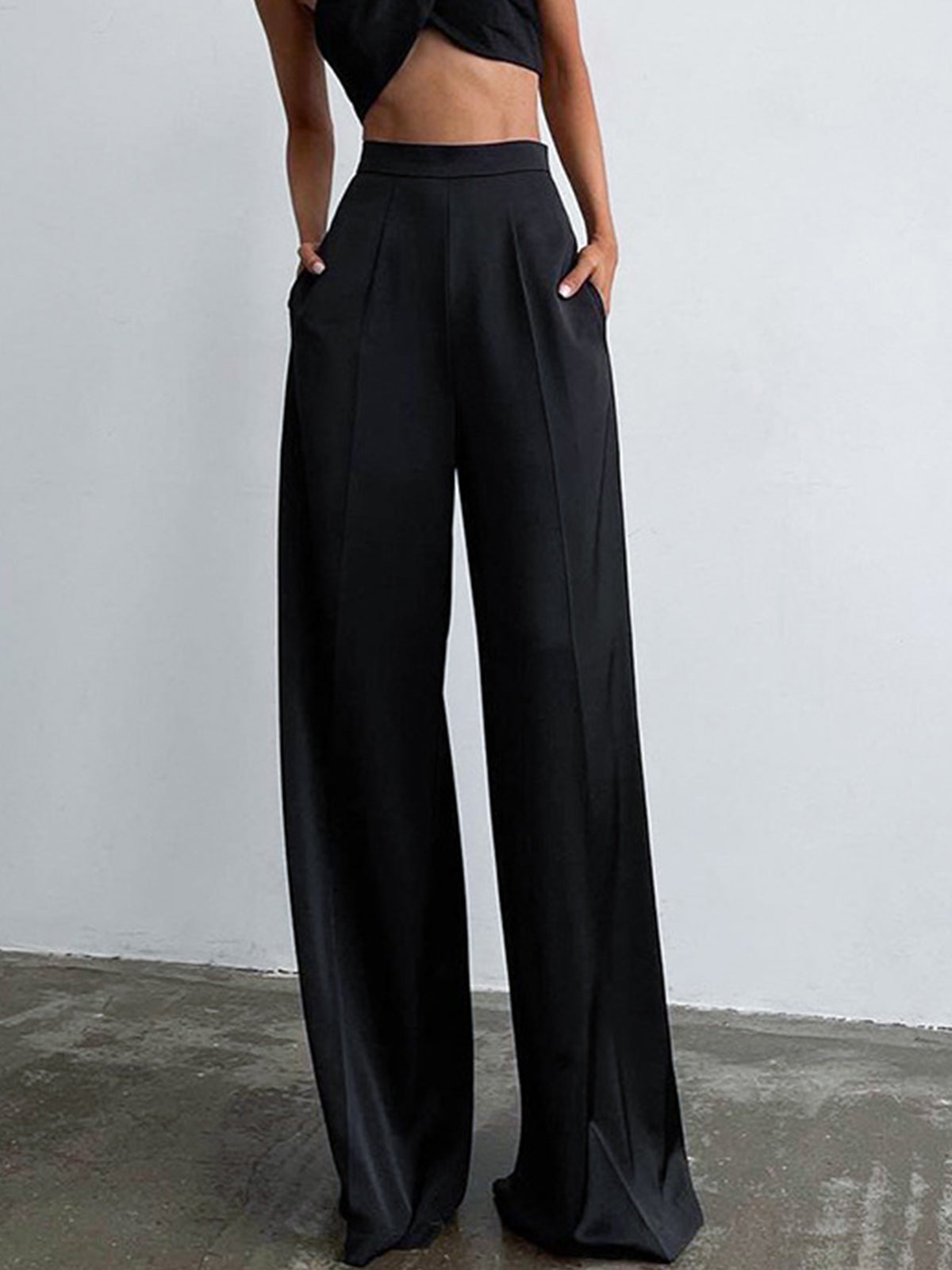 Ellie | Pantalon large élégant 