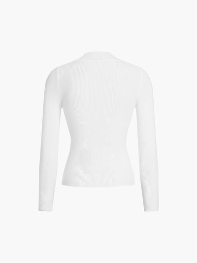 Danica Mock Neck Long Sleeve Top