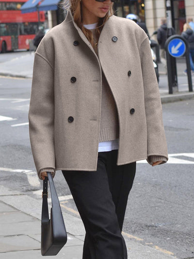 Sierre | Veste boutonnée oversize 