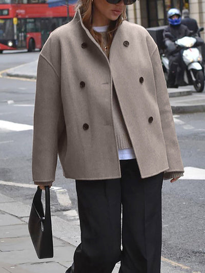 Sierre | Veste boutonnée oversize 