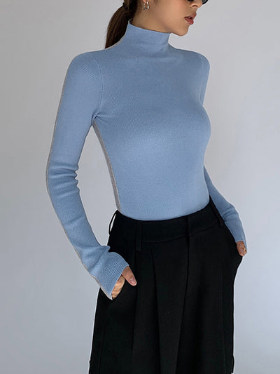 Tessa | Two Tone Long Sleeve Top
