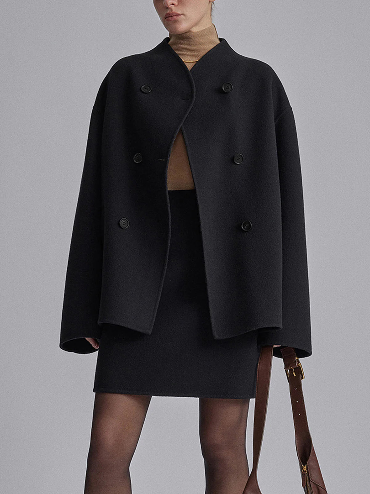 Sierre | Veste boutonnée oversize 