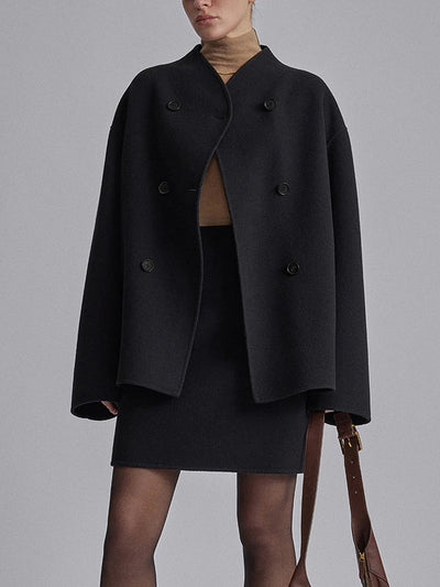 Sierre | Veste boutonnée oversize 