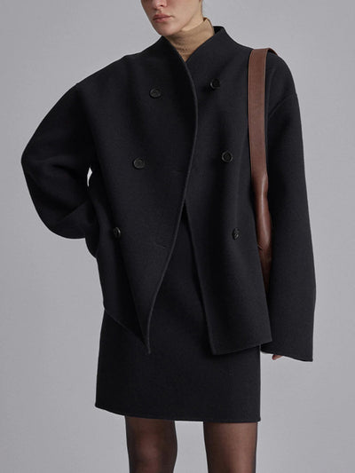 Sierre | Veste boutonnée oversize 