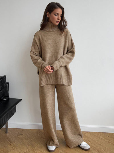 Plana | Ensemble haut à col roulé et pantalon 