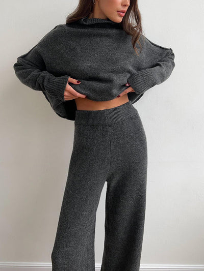 Plana | Ensemble haut à col roulé et pantalon 