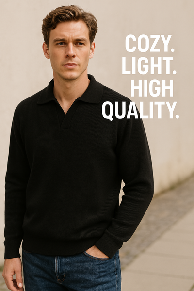 Lorenzo | Vitali Luxe Polo Sweater