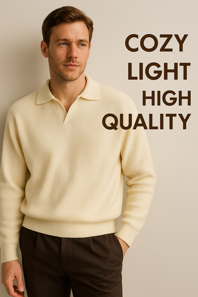 Lorenzo | Vitali Luxe Polo Sweater