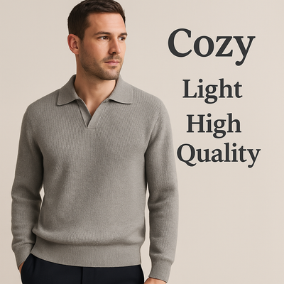 Lorenzo | Vitali Luxe Polo Sweater