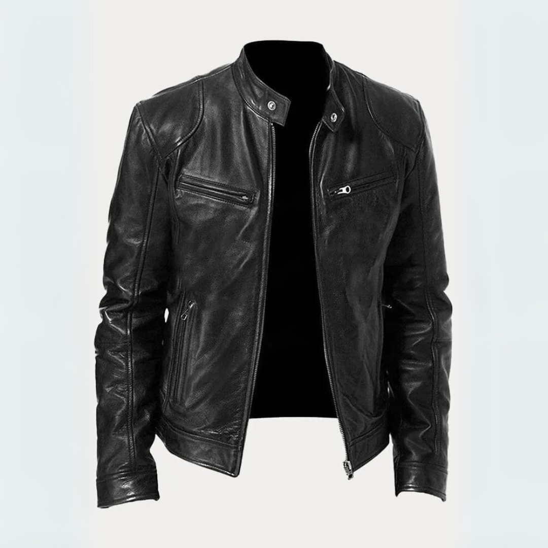 James | Veste en cuir élégante 